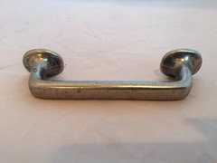 New Manzoni Traditional Cabinet Pull 96mm 3.75″ Distressed Pewter Satin Nickel