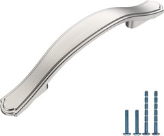 30 Pack Satin Nickel Cabinet Handles 3 Inch Pulls for Kitchen & Dresser