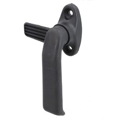Right Hand Window Handle Lever Catch Black Polypropylene Locker Latch