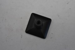 Lot of 10 Askano Round Shank Square Kitchen Cabinet Knobs Oil Rubbed Bronze