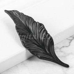 2Pc Leaves Furniture Handle Cabinet Drawer Wardrobe Door Knob Furniture Hardware