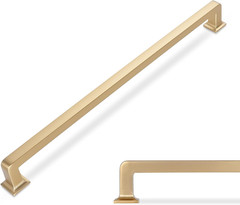 10 Pack 12-3/5 Inch Champagne Bronze Kitchen Cabinet Handles Cabinet Pulls Gold