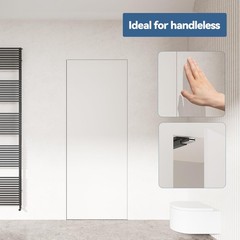Heavy Duty Magnetic Push Latch – No Nail Installation, 8 Pack for Large Doors &