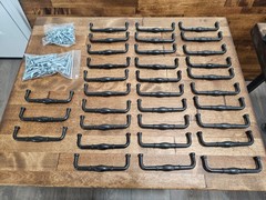 33 Black 4″ Kitchen & Bath Cabinet Handles
