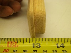 [15] Oak Unfinished Cabinet FURNITURE Handle RECESSED Pulls Knob RL