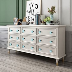 Starfish Drawer Knobs Coastal Kitchen Cabinet Knos Beach Themeb Knob Blue