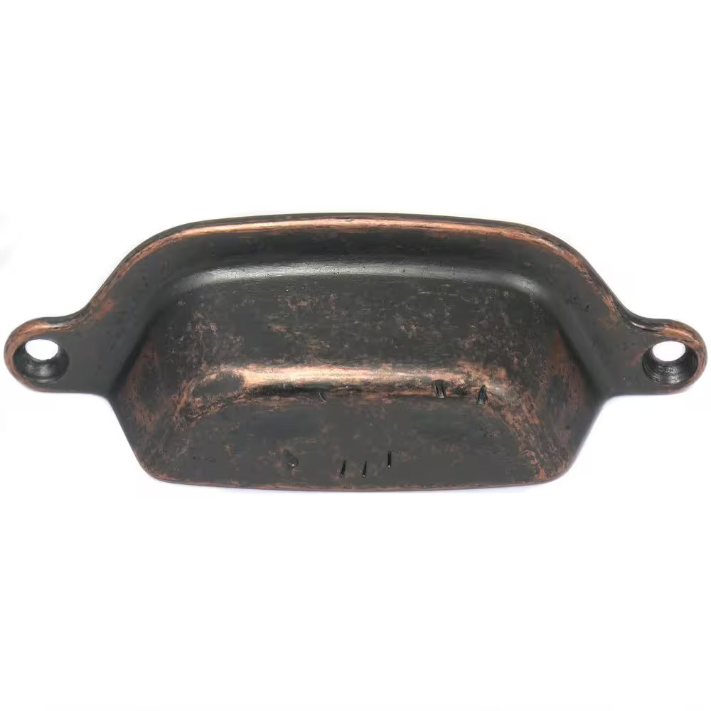 Riverstone 6 In. Center-To-Center Antique Copper Bar Pull Cabinet Pull
