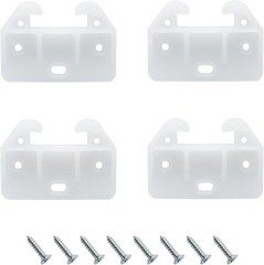 10 Pcs Plastic Drawer Guides Drawer Track Guides Drawer Rail forDressers Hutches