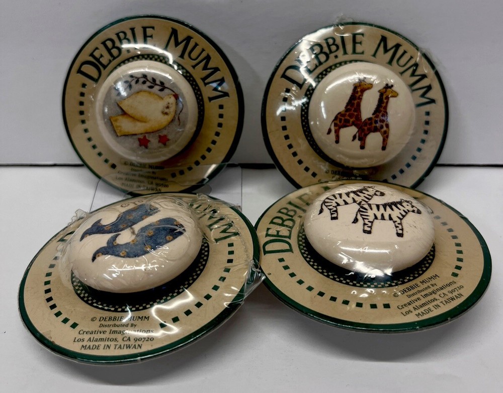 Debbie Mumm Cabinet Pulls Door Knob Handles Animal Zebra Giraffe Country Decor