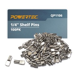 QP1106 1/4 Inch Shelf Pegs 100 pcs, Spoon Shaped Shelf Pins Support Pegs for …