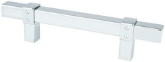 Berenson BN-RIVET-REBEL-96 Rivet Rebel 3-3/4″ (96mm) Center to – Chrome
