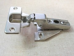New MEPLA Half-Overlay Hinge 41 M Self Close w/ Clip-On Base Plate 346.290.88.00
