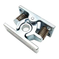 Double Roller Catch, Heavy Duty Spring Loaded Latch1Pcs Zinc Alloy Latch Pin …