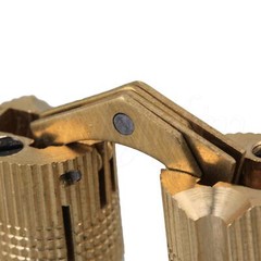 1.4CM Concealed Hinge Set of 20 Golden