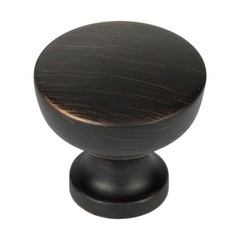 1-1/4″ 32 mm Modern Knob Oil Rubbed Bronze 10 Pack