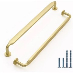 FILTA 10 Pack 7.5 Inch(192mm) Brushed Gold Cabinet Pulls Zinc Alloy Cabinet Pull
