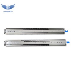 1 Pair Locking Drawer Slides 26 Inch Full Extension & Lock 500 lb Load Capacity