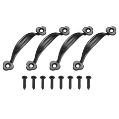 4Pcs Drawer Pulls, 3.1″(80mm) Length Door Handles, Black