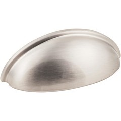 KasaWare 3-11/16 In. Satin Nickel Cup Pull (2-Pack) K3833SN-2 Hardware Resources