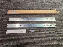 (QTY 5 PAIRS) 22″ Soft Close Cabinet Drawer Slides Full Extension Ball Bearing