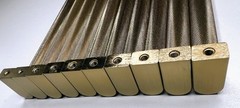 Sumner Street Kent Knurled 12 Satin Brass Drawer Pulls 10 Pack
