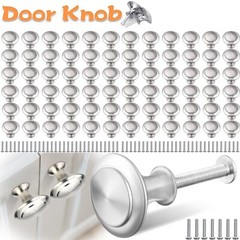 Stainless Steel Cabinet Door Knobs Drawer Pulls Kitchen Bathroom Cupboard Handle