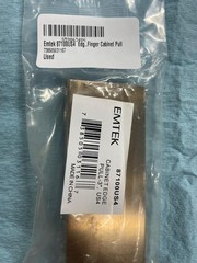 Emtek 87100US4 Edge 3″ Center to Center Finger Cabinet Pull