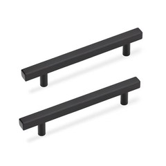 NIZADO 3 1/2 Inch Cabinet Pulls Black, Black Handles for Kitchen Cabinets 10 …