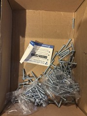 Ravinte Matte Black Metal Cabinet Bar Pulls, 30 Pack, 5in C-C, Screws