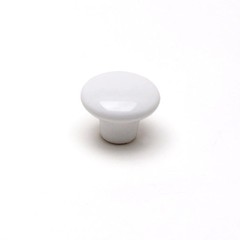 Berenson #4972-539 Lexington White Ceramic 1 1/4″ dia. Cabinet/Furnture Knob