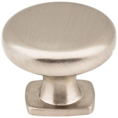 Belcastel 1 1-3/8″ Diameter Mushroom Knob, Satin Nickel