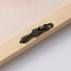 10pcs Antique Cupboard Cabinet Mini Jewelry Box Knob Wardrobe Drawer Pull Handle