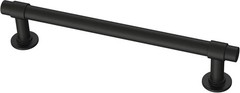 Francisco Cabinet Handles Matte Black 10-Pack