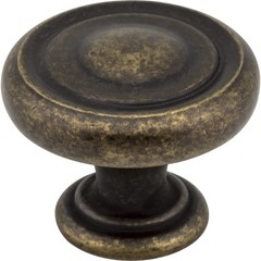 Jeffrey Alexander Bremen 1 1-1/4″ Diameter Cabinet Mushroom Knob, Distressed