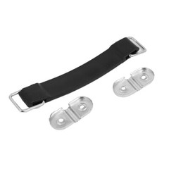 Furniture Suitcase Box Case Plastic Pull Handles Black 185mm Length 2PCS