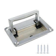 Boat Deck Hatch Handle Silver Recessed Flush Pull Toolbox Hardware