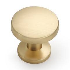 Asidrama 10 Pack Brushed Brass Kitchen Cabinet Knobs Dresser Knobs Drawer Knobs