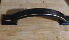 Rustic Cabinet Hardware Pulls 3” Hole To Hole Oiled Bronze 9 Handles