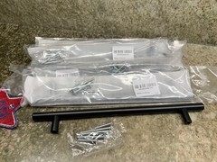 Probrico 5 Pack 10 Inch Black Cabinet Handles 10” Hole Centers T Bar