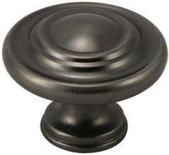 Silverline K2209 Cabinet Hardware Round Oversized Knob 44 x 34 H(mm)
