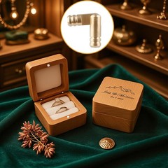 Brass Hidden Hinges Set, 25 Cylinder Hinges (4x17mm) with 25 Magnets (4x3mm),…