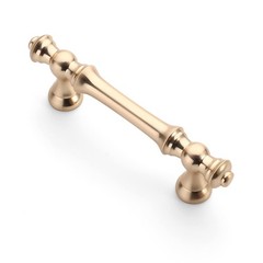 Asidrama 10 Pack 3 Inch76mm Brushed Brass Kitchen Cabinet Handles, Gold Cabin…