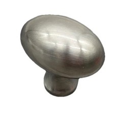 Style Selections 1.22-in Satin Nickel Round/Oval Transitional Knob Lot Of 20{126