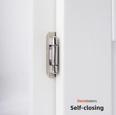 40 Pcs 1/2″ Overlay Brushed Nickel Self Closing Semi Wrap Cabinet Hinges 20-pair