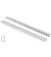 Peaha 10 Pack Kitchen Cabinet Handles 18 7/8 Brushed Nickel Pull Hardware