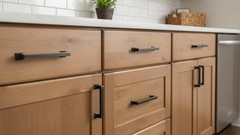 Oil Rubbed Bronze Cabinet Pulls and Handles 10 Pack, AL3046ORB