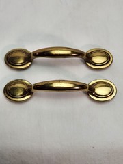 2.5″ KBC Antique Brass Cabinet Pulls Handles Dresser Drawer Hardware Set of 2