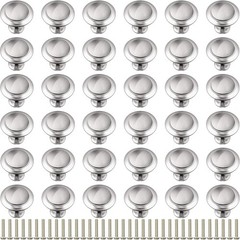36 Pieces Round Ringed Kitchen Cabinet Pulls Kitchen Drawer Pull Cabinet Door…