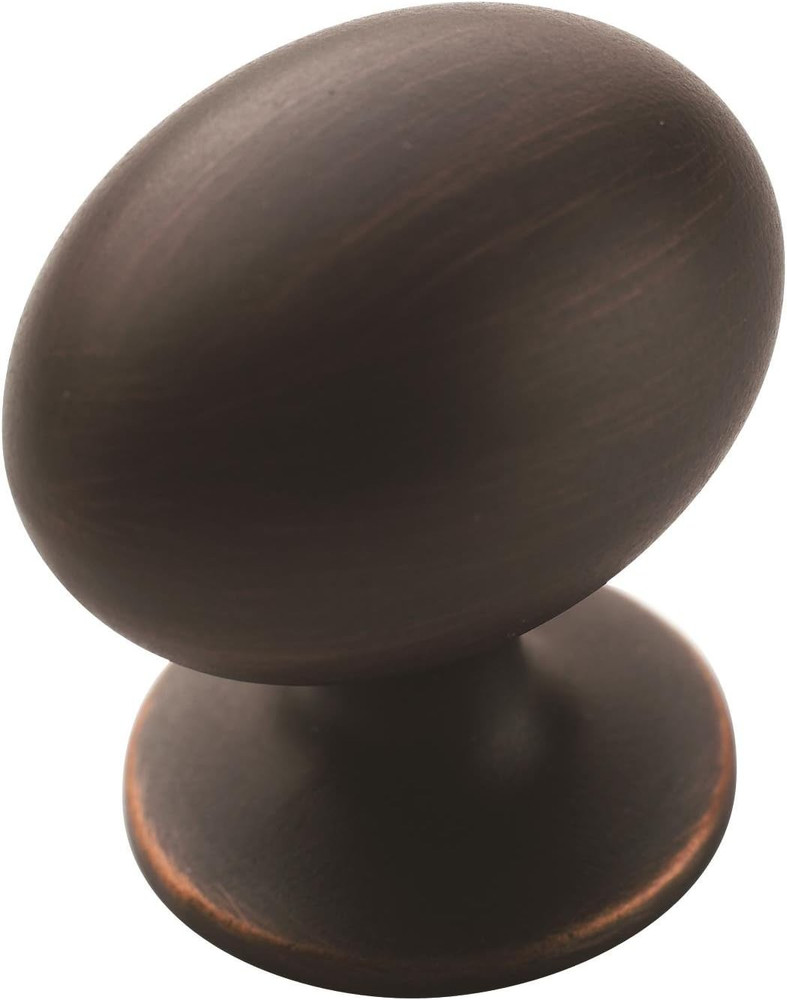 | Cabinet Knob | Oil Rubbed Bronze | 1-3/8 Inch (35 Mm) Length | Everyday Herita