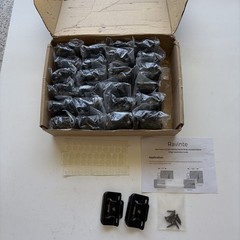 Ravinte 50 Pack 25 Pairs Semi-Overlay 1/2 inch Self-Closing Face Frame